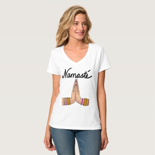 Camiseta Namaste' (Frente Completa)
