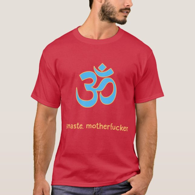 Camiseta Namaste amigos vintage (Frente)