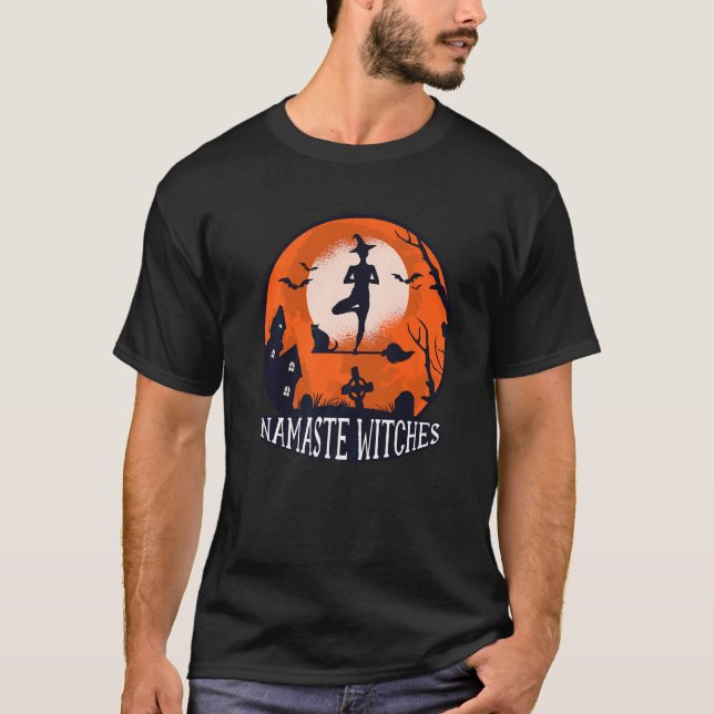 Camiseta Namaste Bruxas   (Frente)