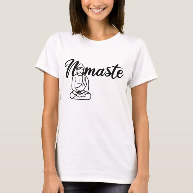 Camiseta Namaste Buddha (Frente)