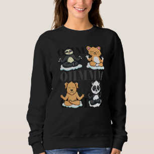 Camiseta Namaste de criação de ioga animal