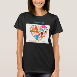 CAMISETA NAMASTE INDIA