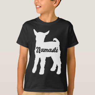 Camiseta Namaste Ioga de Bode Fofo 