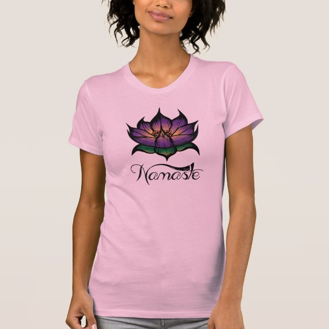 Camiseta Namaste Lotus (Frente)