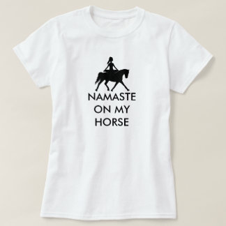 CAMISETA NAMASTE NO MEU CAVALO
