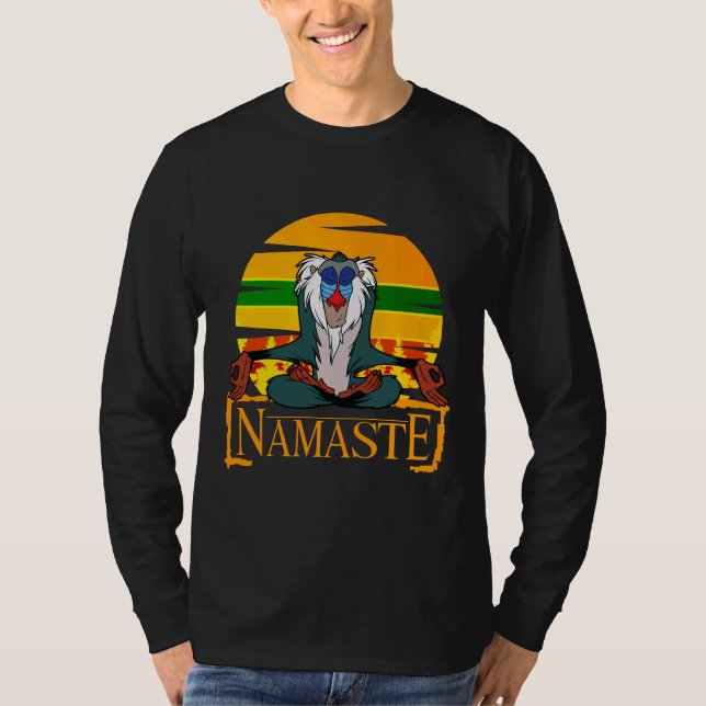 Camiseta Namaste Rafiki Yoga (Frente)
