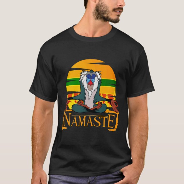 Camiseta Namaste Rafiki Yoga (Frente)