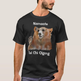 Camiseta Namaste Tai Chi Qigong Bear
