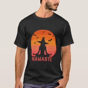 Camiseta Namaste Witches Halloween Yoga Witches