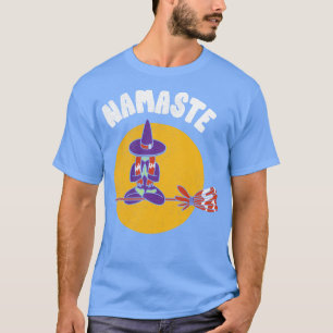 Camiseta Namaste Witeen Yoga Halloween Asanas para