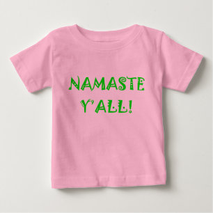 Camiseta Namaste Y'All - Roupas de Yoga