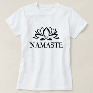 Camiseta Namaste Yoga Lótus