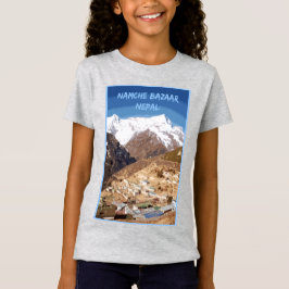 Camiseta Namche Bazaar e Mountain View, Nepal