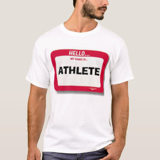 Camiseta Nametag do atleta