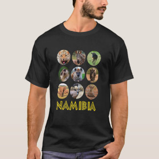 Camiseta Namíbia Animais Selvagens E Natureza Africanos