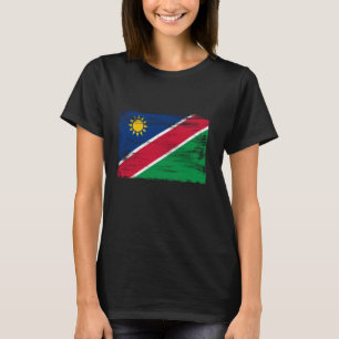 Camiseta Namíbia Pride Namíbia Bandeira Patrimônio Africano