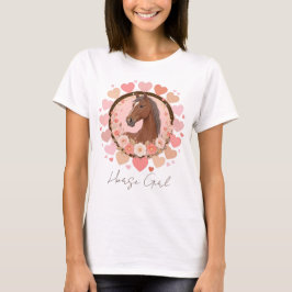 Camiseta Namorada Cavalo no Dia dos Namorados