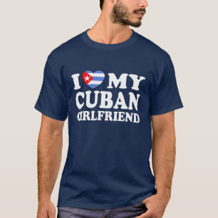 Camiseta Namorada cubano