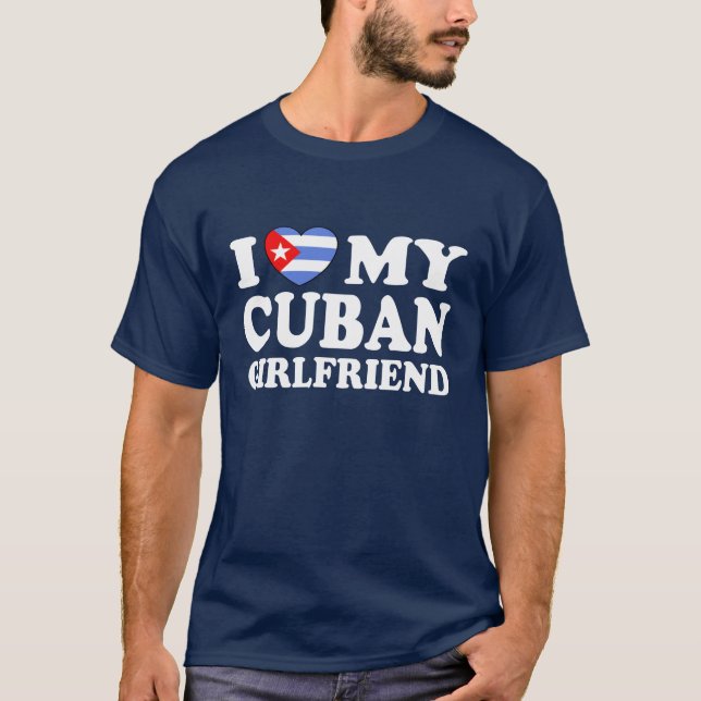 Camiseta Namorada cubano (Frente)