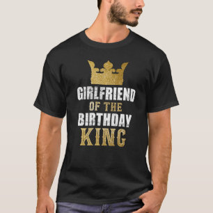Camiseta Namorada da festa de aniversário do King Boys Bday