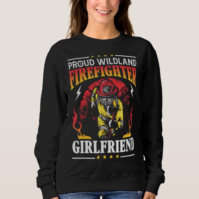 Camiseta Namorada de Bombeiros de Wildland Ortoados (Frente)