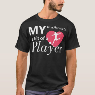 Camiseta Namorada de futebol 