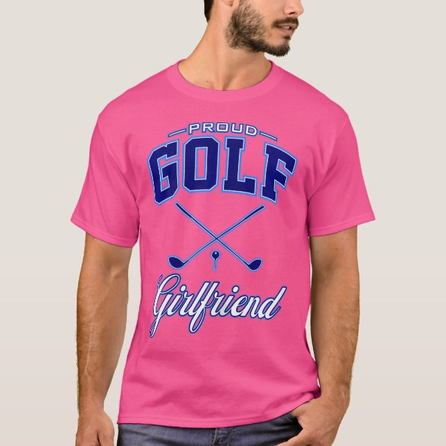 Camiseta Namorada De Golfe Para Mulheres (Frente)