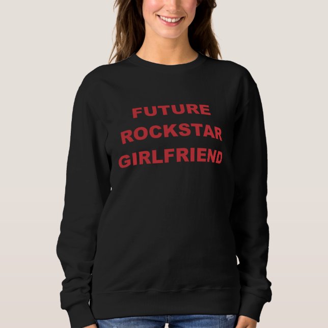 Camiseta Namorada de Rockstar do Futuro (Frente)