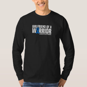 Camiseta Namorada de Um Guerreiro Huntingtonu2019s Doença A
