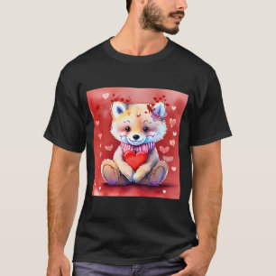 Camiseta Namorada dia de os namorados Amor Ursinho Fox Fox