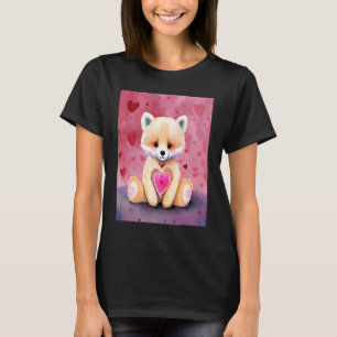 Camiseta Namorada dia de os namorados Amor Ursinho Fox Fox