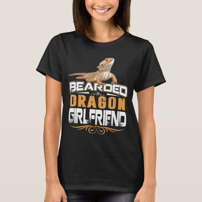 Camiseta Namorada do dragão barrado com dragão (Frente)