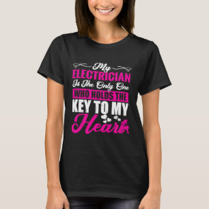 Camiseta Namorada Eletrico Sarcástico Piada Esposa 1