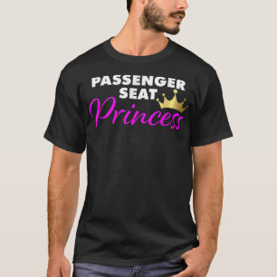 Camiseta Namorada engraçada da Princesa do Passageiro