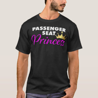 Camiseta Namorada engraçada da Princesa do Passageiro