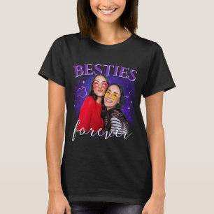 Camiseta Namorada Foto Personalizada Vintage Bootleg Rap Me
