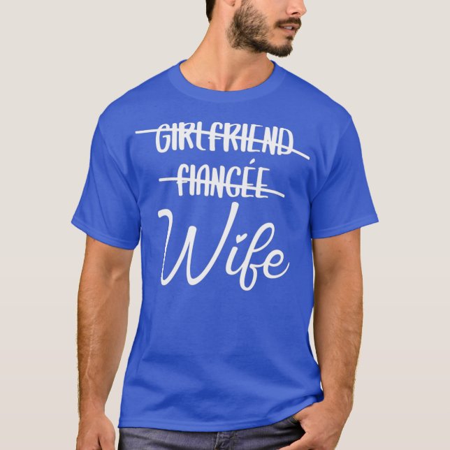 Camiseta Namorada Wife Wife Recem casados Wifey (Frente)