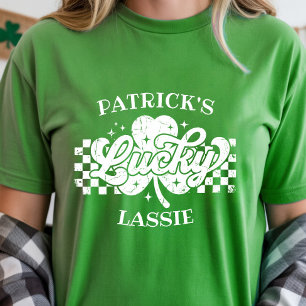Camiseta Namorado(a) Personalizado Dia de São Patrício Sort
