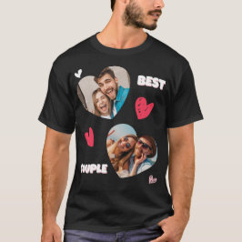 Camiseta namorado adorável para dia de os namorado