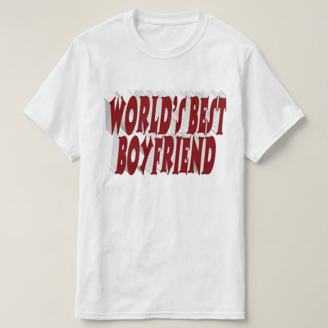 Camiseta Namorado com tipografia burgundy (Frente do Design)