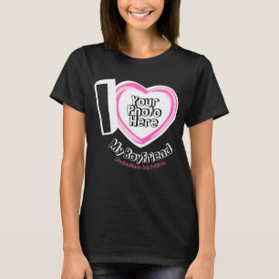 Camiseta Namorado de Amor com Foto Newly Weds Bff