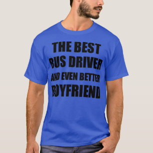 Camiseta Namorado de driver de barramento Ideia de presente