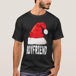 Camiseta Namorado de Natal Chapéu do Papai Noel Xmas Famíli
