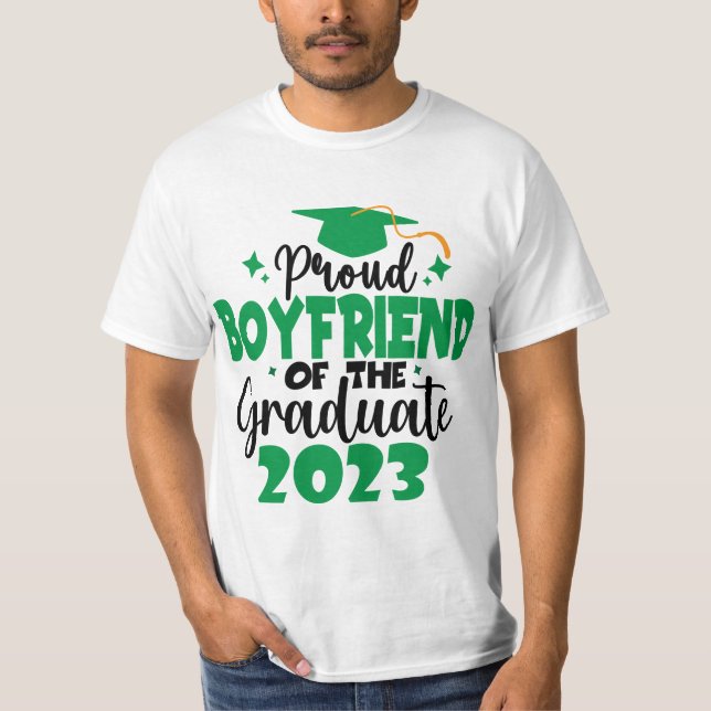 Camiseta Namorado de orgulho de uma classe de diversão de F (Frente)