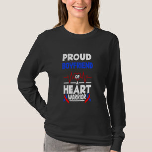 Camiseta Namorado de Orgulho de Uma Consciencialização do G