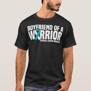 Camiseta Namorado de um guerreiro Cancer cervical Awaren
