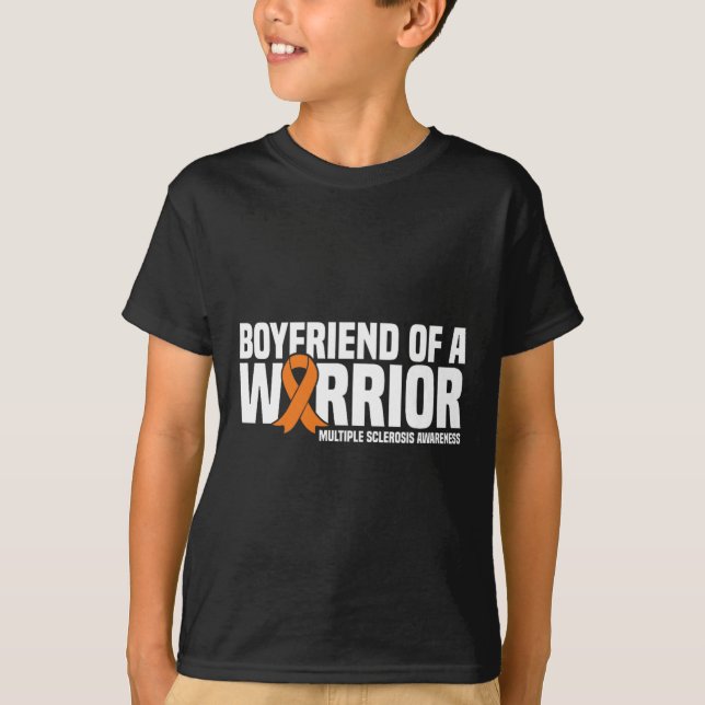 Camiseta Namorado De Um Guerreiro Que Conhece A Esclerose M (Frente)