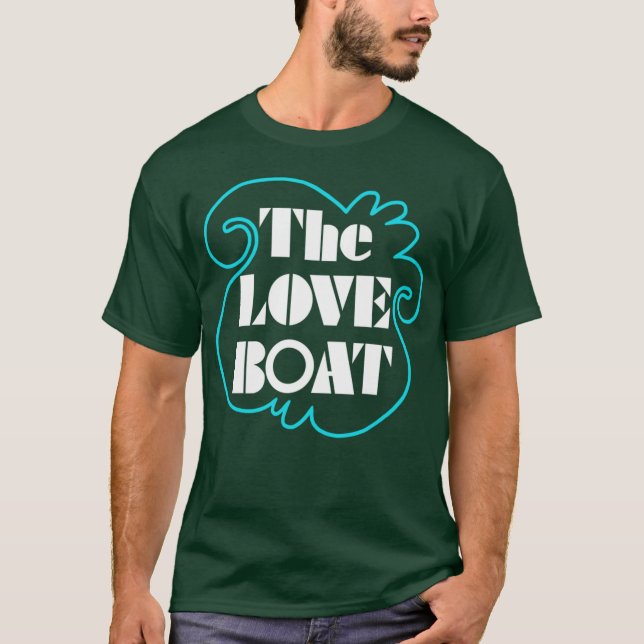 Camiseta namorado do Love Boat (Frente)