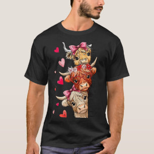 Camiseta Namorado engraçado amante de vaca das Terras Altas