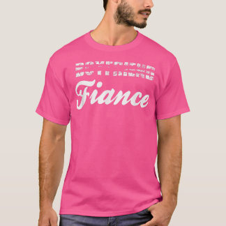 Camiseta Namorado Engraçado HusbandGroomToBe Impressão